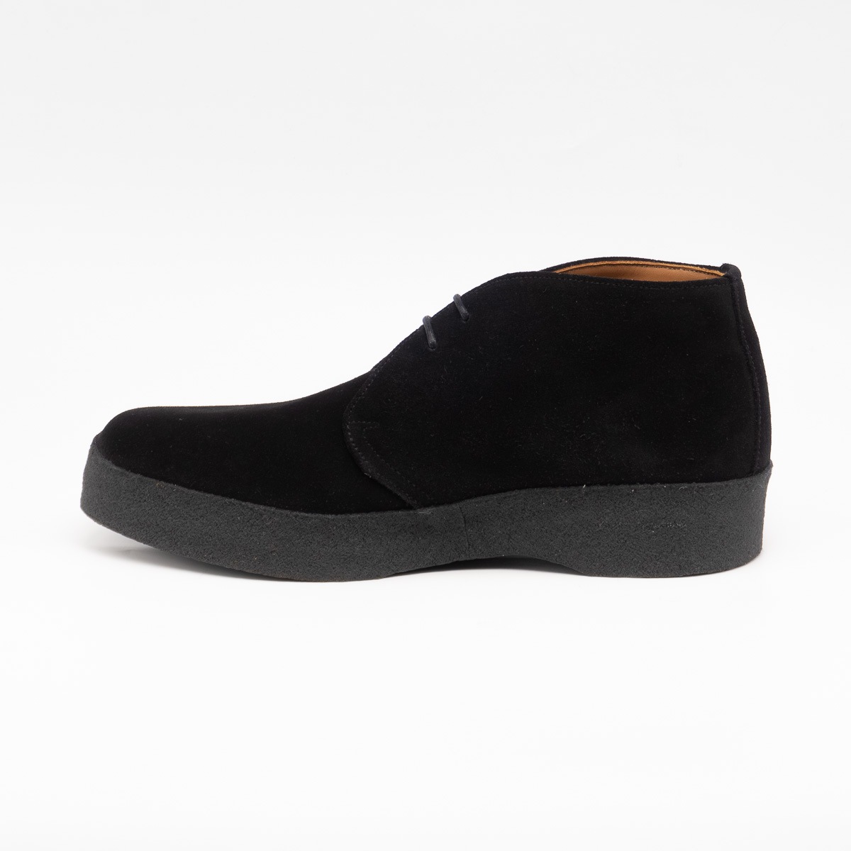サンダース BRIT CHUKKA BLACK プレーントウ メンズ | サンダース