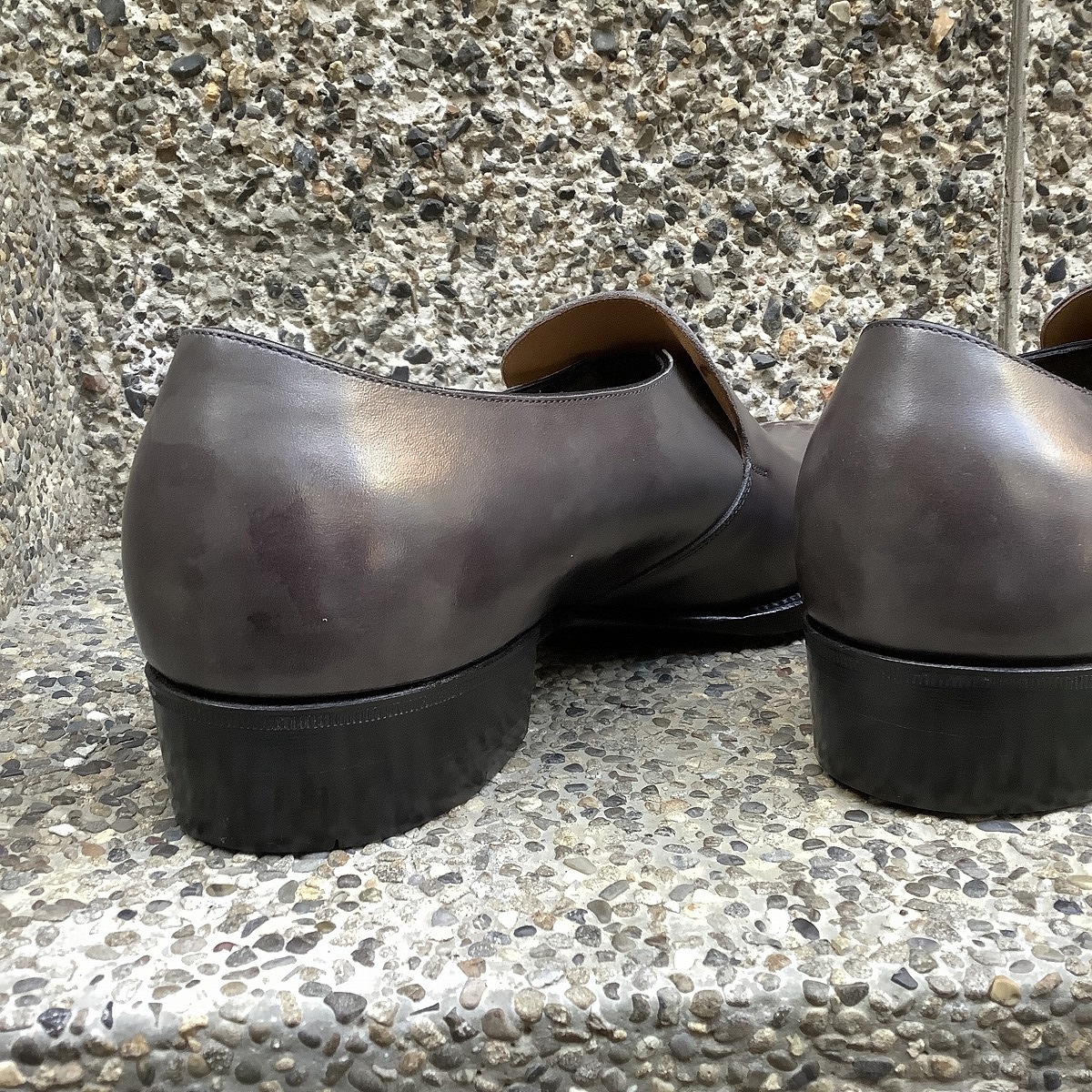 トレーディングポスト TP2023002 GRAY エラスティックシューズ メンズ