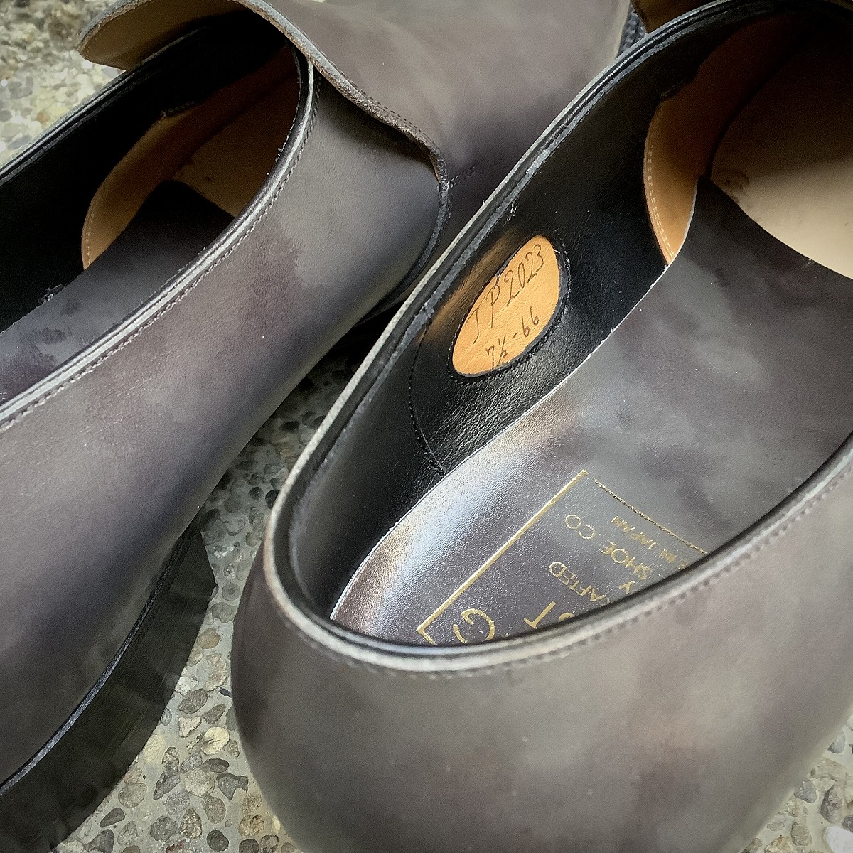 トレーディングポスト TP2023002 GRAY エラスティックシューズ メンズ