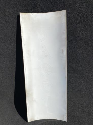 Osaka Metro 柱巻駅名標示板(谷町線 天王寺)(ひらがな)(アクリル樹脂板)