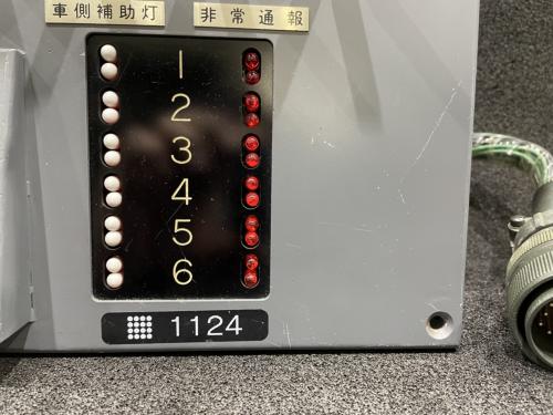 広島高速交通　1000系　24編成計器盤(1124号車)