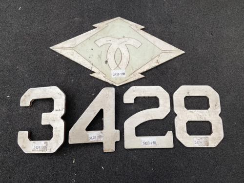 神戸市交通局 側面 車番・局章(3428-2)