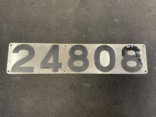 Osaka Metro　車両番号板(中間車)　24808号車