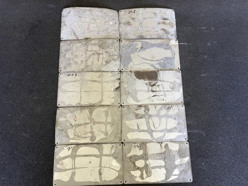 Osaka Metro　標記板10枚ｾｯﾄ(平成元年5月、昭和62年5月)