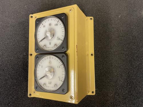 鉄道　電車　部品　圧力計　2台セット 鉄道 電車 部品 圧力計 2台セット 鉄道 電車 部品 圧力計 2台セット