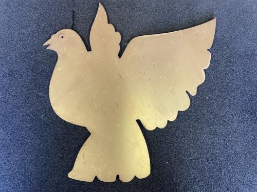 神戸市交通局　新長田駅壁面装飾(ハト③)