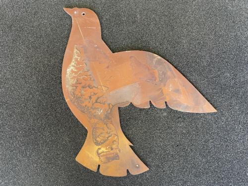 神戸市交通局　新長田駅壁面装飾(ハト⑰)