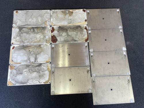 広島高速交通　22編成　車外型式等表示板・検査証　各6枚セット