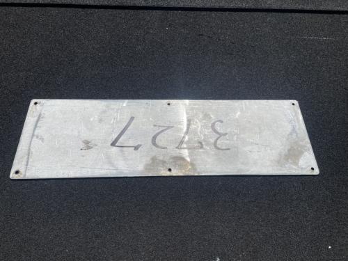 Osaka Metro 車両番号板(中間車 3822号車) | Osaka Metro | 鉄道部品