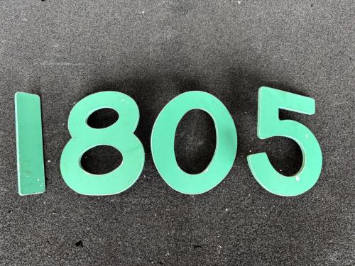 京都市交通局　車号板（1805）