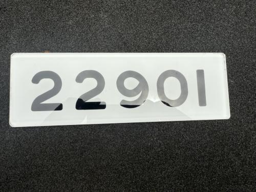 Osaka Metro　車両番号板(先頭車)　22901号車