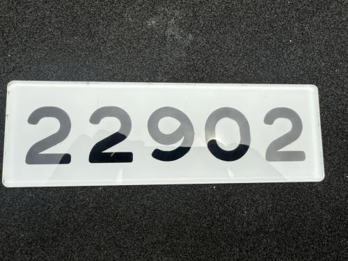 Osaka Metro　車両番号板(先頭車)　22902号車