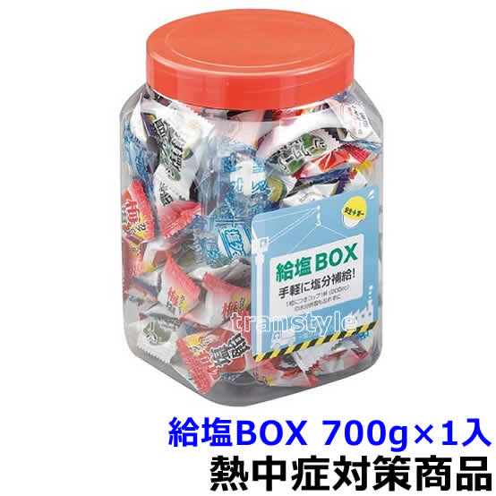 熱中飴 熱中症対策 給塩BOX 700g (375764) 【夏の塩分水分補給