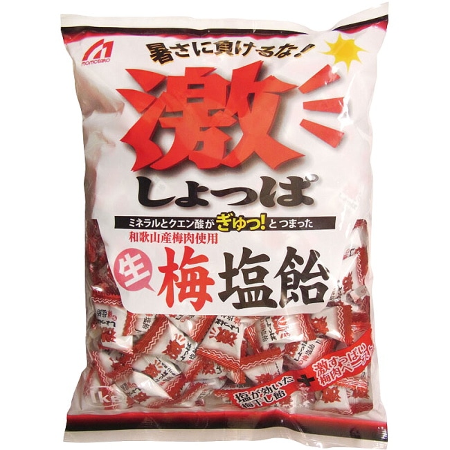 熱中飴/熱中症対策】激しょっぱ生梅塩飴 1kg 和歌山産梅肉使用
