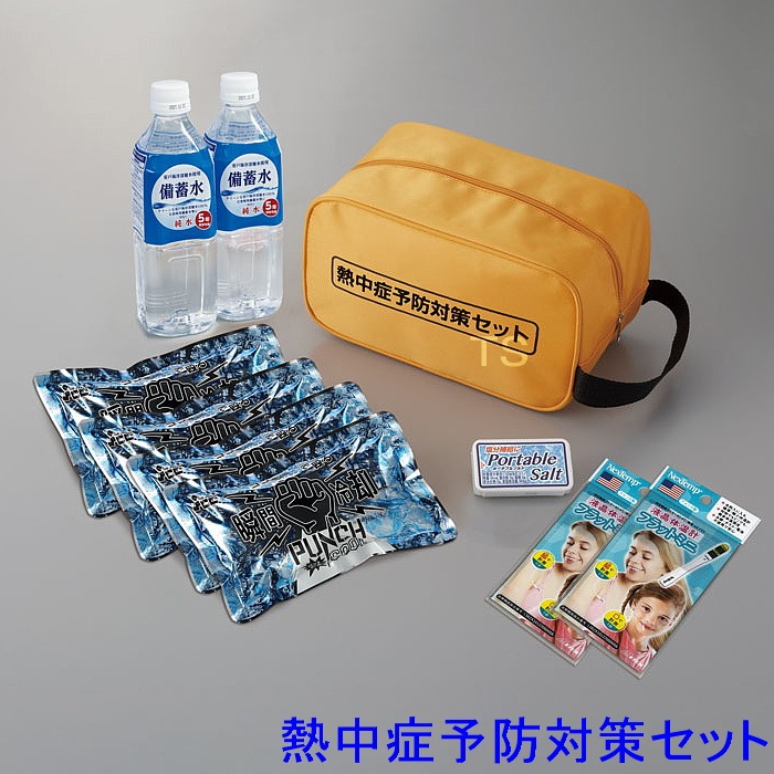 熱中症対策 熱中症予防対策セット (HO-94C) 作業 応急処置 初動対応