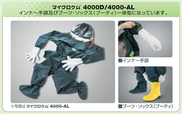 ���Ȳ����ɸ��� �����ޥ� �ޥ��������� 4000D (1��) M��2XL������ �ڽž������ �ݸ��� �Ȥ��Τ� ���� ����� MICROCHEM �ɸ��� JISŬ�� ����ǽ �ɿ��� �����ɻ� ³����