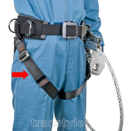 藤井電工】 柱上用安全帯補助用ベルト R-600-DG モモ掛けベルト