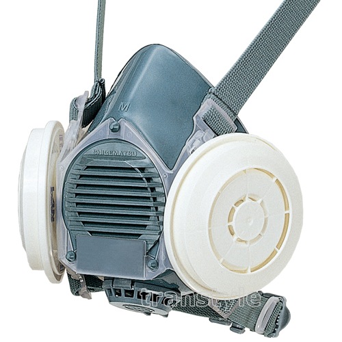 シゲマツ/重松防じんマスク 取替え式防塵マスク DR80SL4N-RL3 【作業