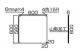 クレーン標識 クレーンA 600mm角 （083010） 【操作/方向/安全標識/工事・作業看板】|酸欠・騒音・クレーン|標識・看板