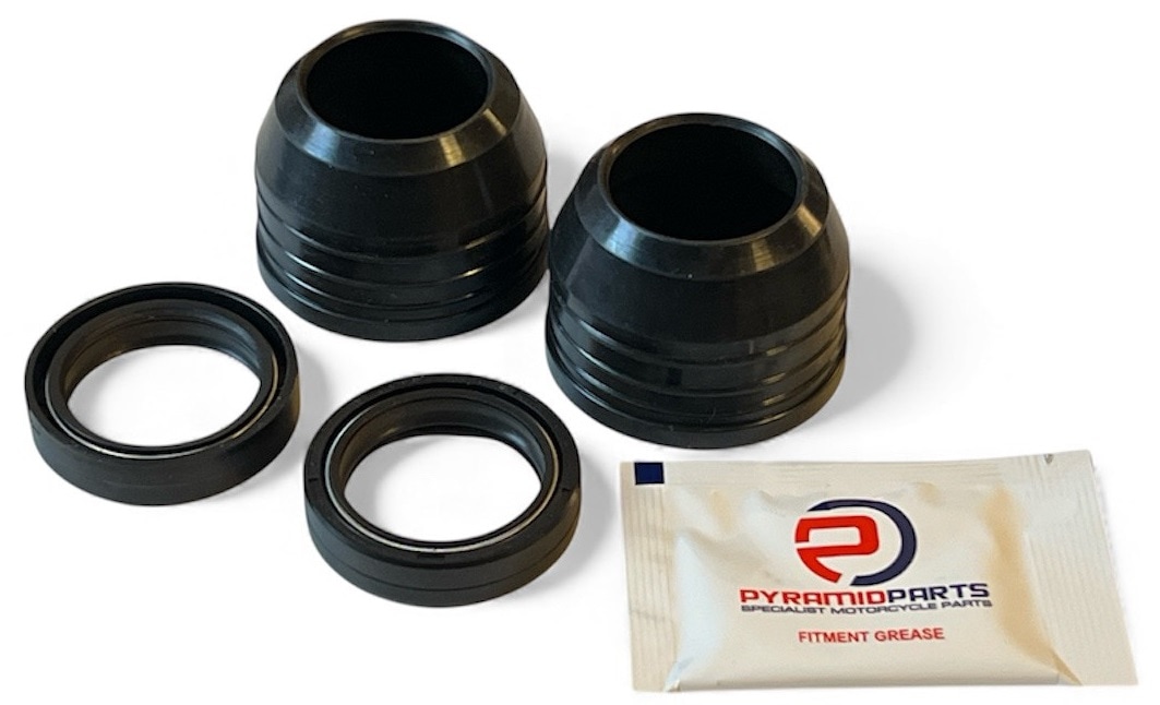 YAMAHA RD250 73-77年 フォークシール/ダストブーツセット