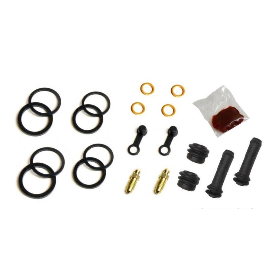 XJR400R ブレーキキャリパー ピストン、シールセット 純正リア 51L-W0047-00 XJR400 リア ブレーキ キャリパー ピストン シール オイルシール 1台分