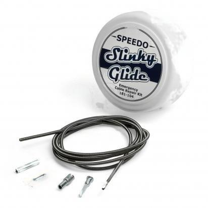 Slinky Glide 機械式スピードメーター/タコメーターケーブル リペアキット