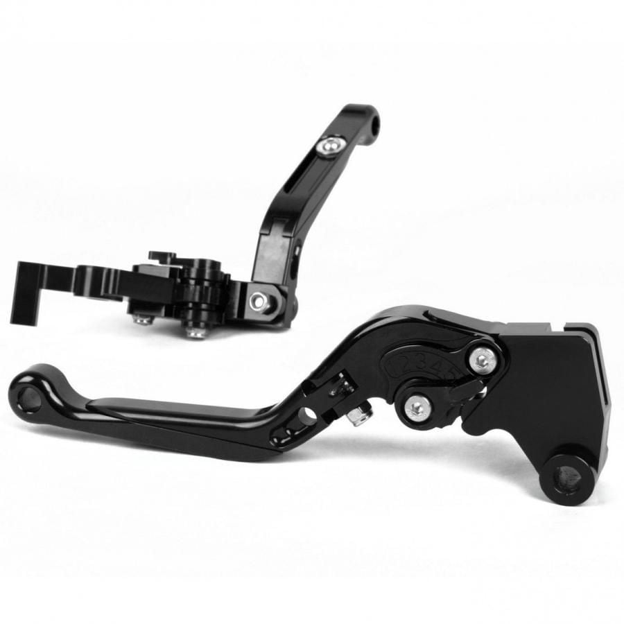 aprilia RS250 95-97年 アジャスタブルブレーキ/クラッチレバーセット ブラック
