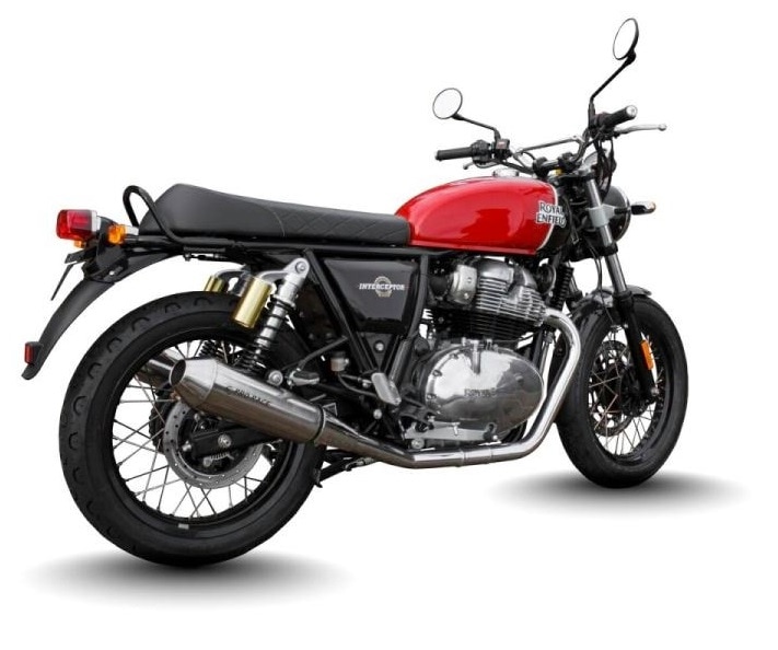 Royal Enfield Interceptor 650 18-23年 PRO-RACE CR-1 スリップオンマフラー