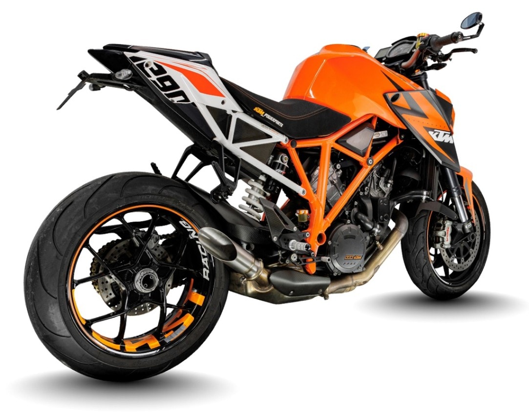 KTM 1290 SUPERDUKE R 14-19年 PRO-RACE GP-S1 チタンエキゾーストチップ