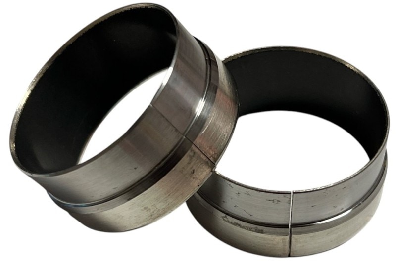 フロントフォーク用スライドメタル (アウター側)　(44-42)　x　40　x　20 mm