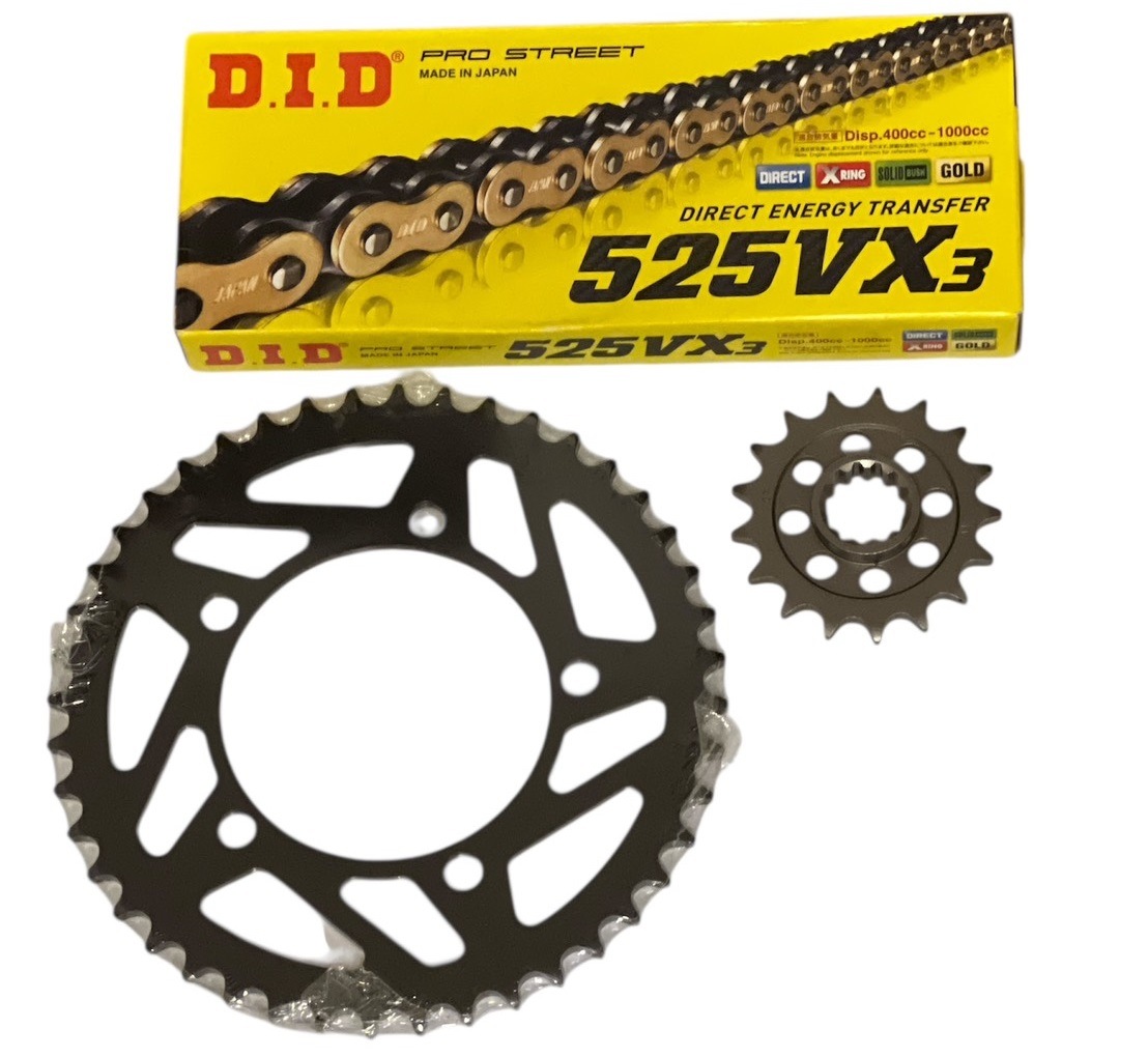 BMW S1000RR 10-11年 前後スプロケット&チェーンセット