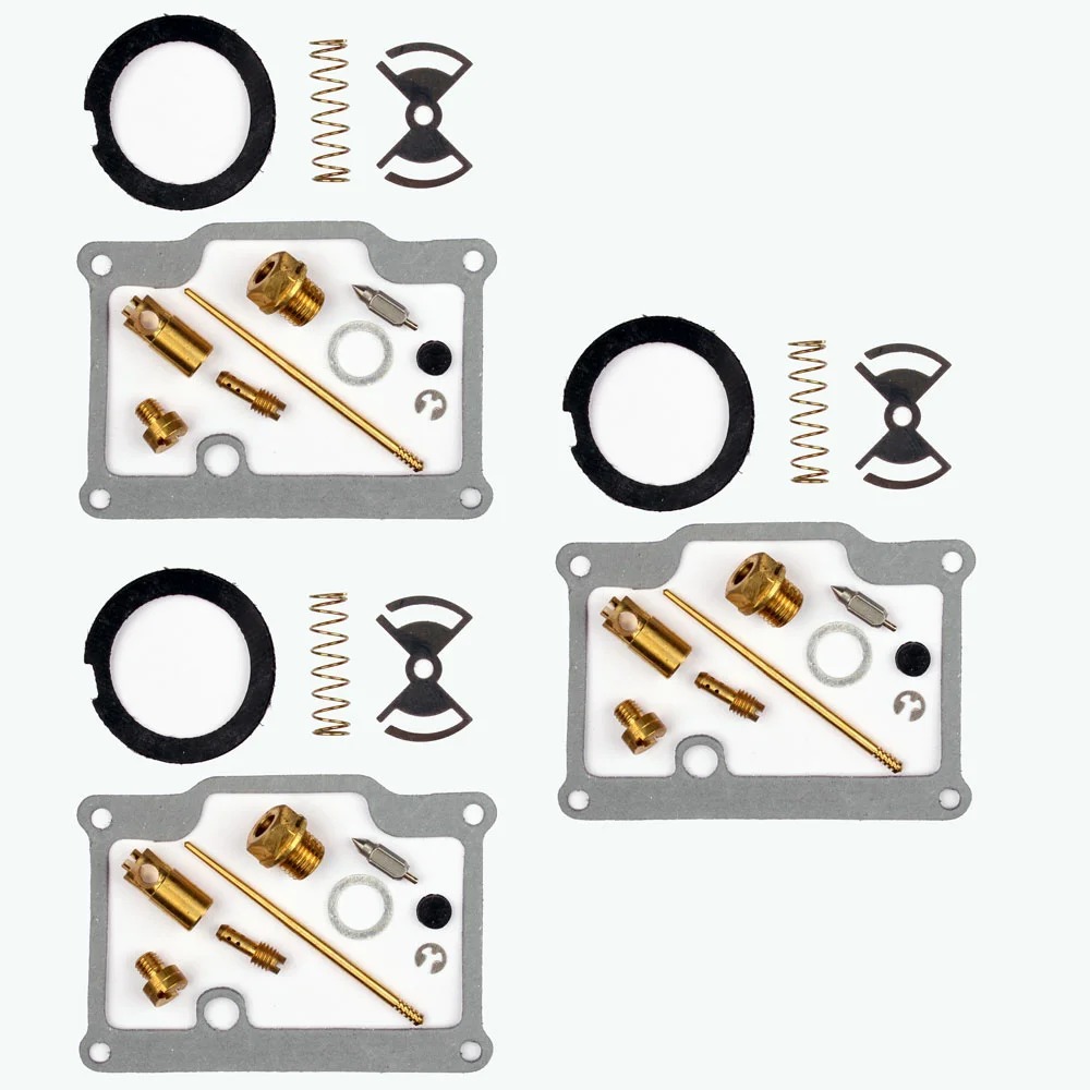 Kawasaki H1 500 69-75年 キャブレター オーバーホールキット 3セット