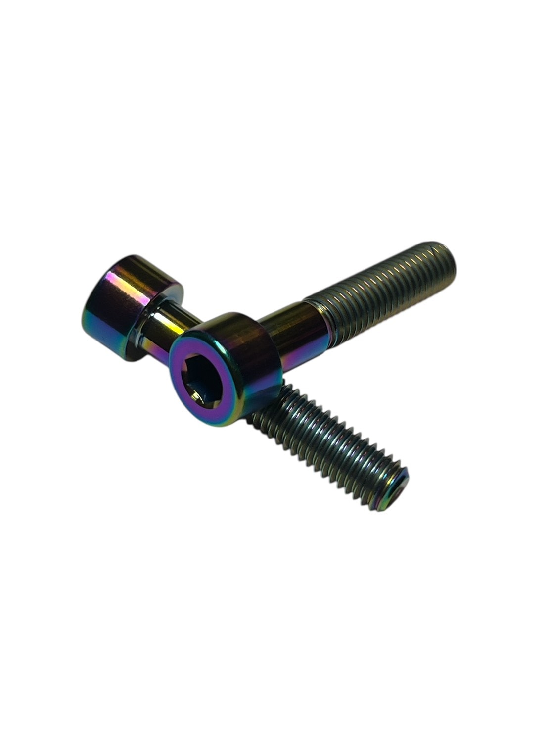 【在庫限り】チタンキャップボルト M8 x 40mm P1.25 2本セット