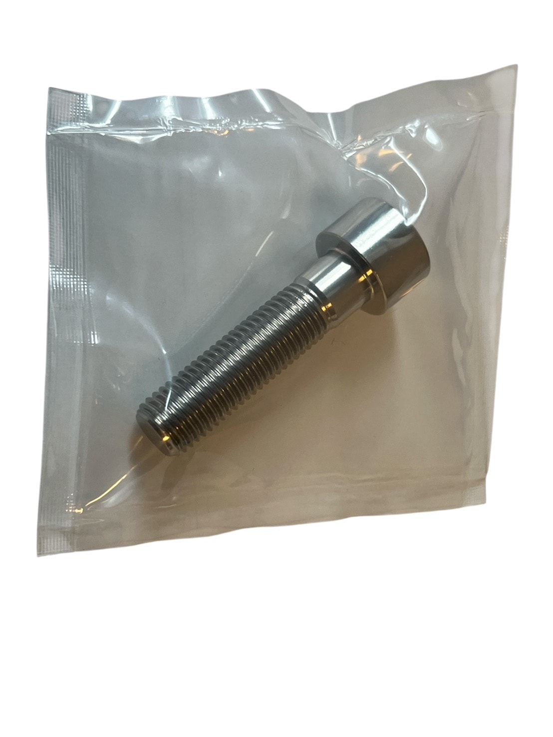 【在庫限り】チタンキャップボルト M10 x 40mm P1.25 シルバー 1本