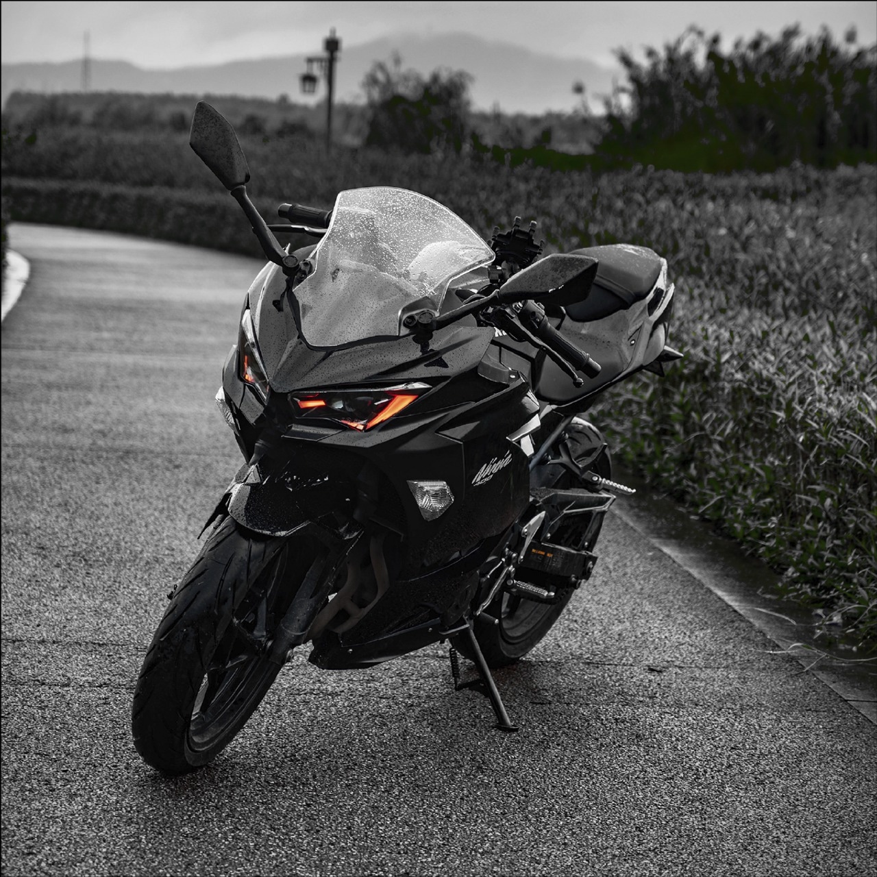 Kawasaki Ninja 650 20-24年 フルLED カスタムヘッドライト ヘッド