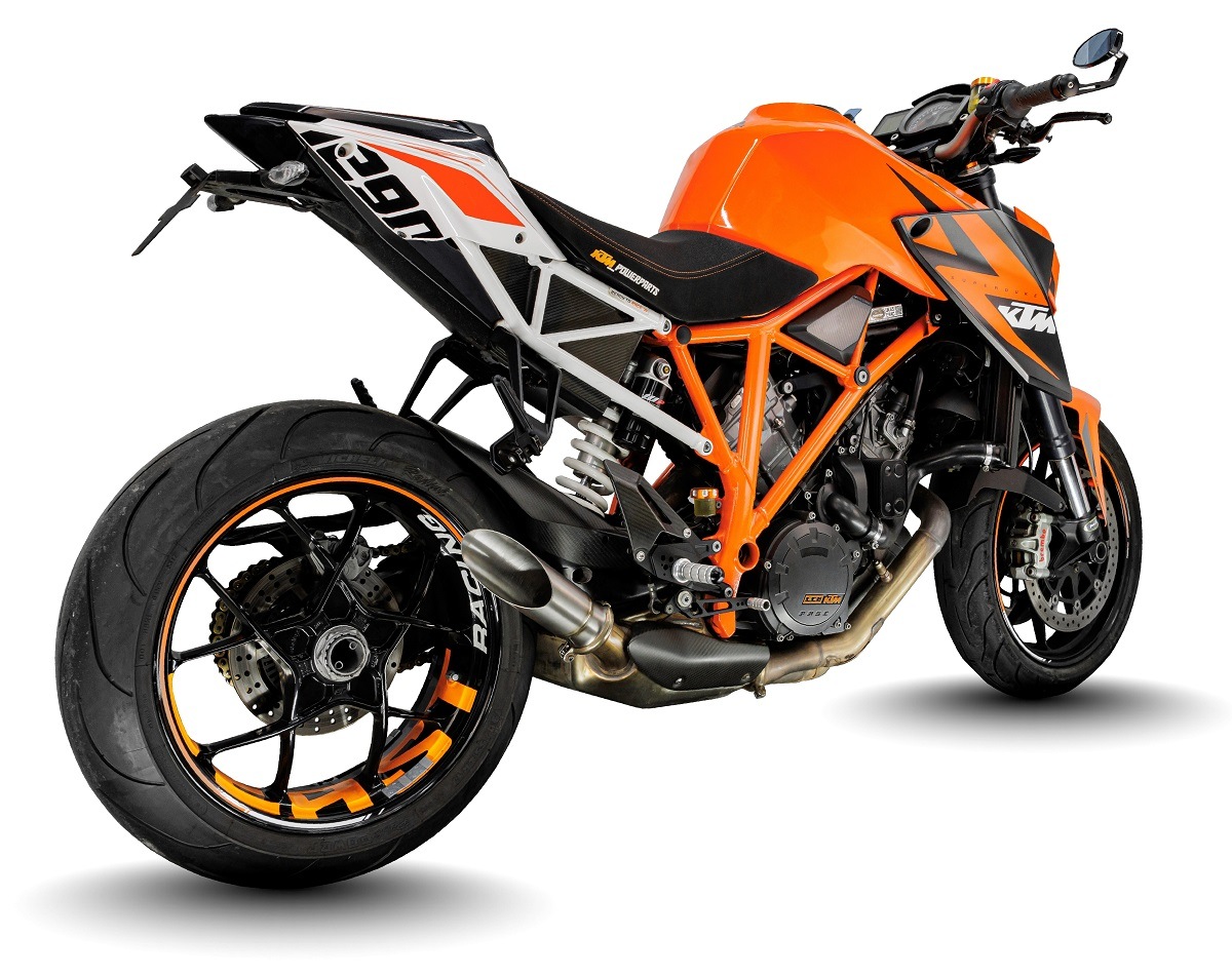 KTM 1290 SUPERDUKE R 14-19年 PRO-RACE GP-S1 チタンエキゾーストチップ