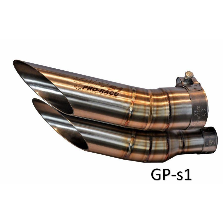 BMW S1000R 17-20年 PRO-RACE GP-S1 チタンツインエキゾーストチップ