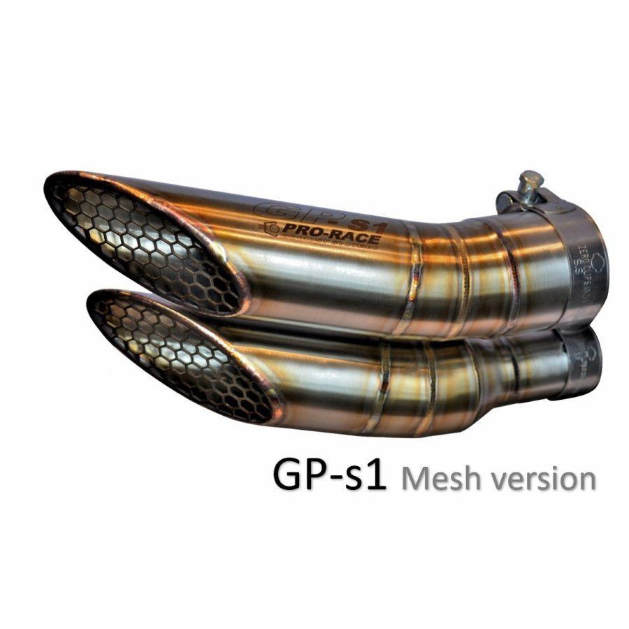 BMW S1000R 17-20年 PRO-RACE GP-S1 チタンツインエキゾーストチップ