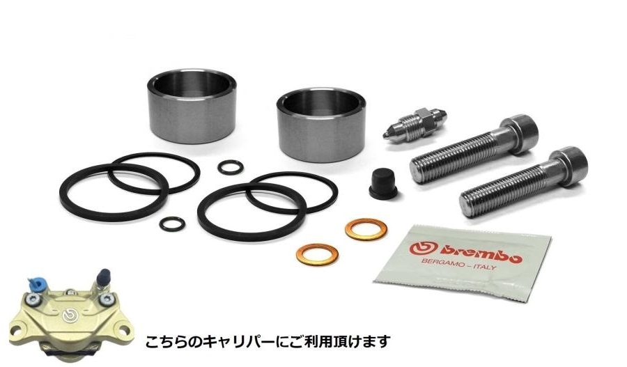 aprilia RSV4R 09-12年 リアブレーキキャリパー ピストン/シールキット