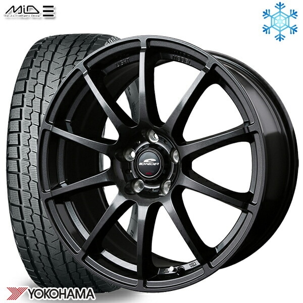 SCHNEDER スタッドレスタイヤホイールセット 18インチ