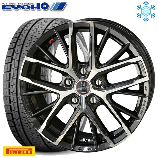195/65R15インチ ピレリ アイス アシンメトリコ プラス 5H100