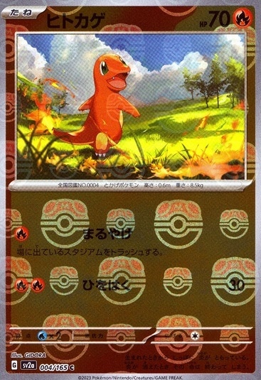 ヒトカゲ（ミラー）_C_004/165