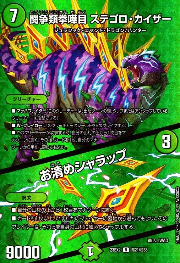 闘争類拳嘩目 ステゴロ・カイザー/お清めシャラップ_R_超21/超38