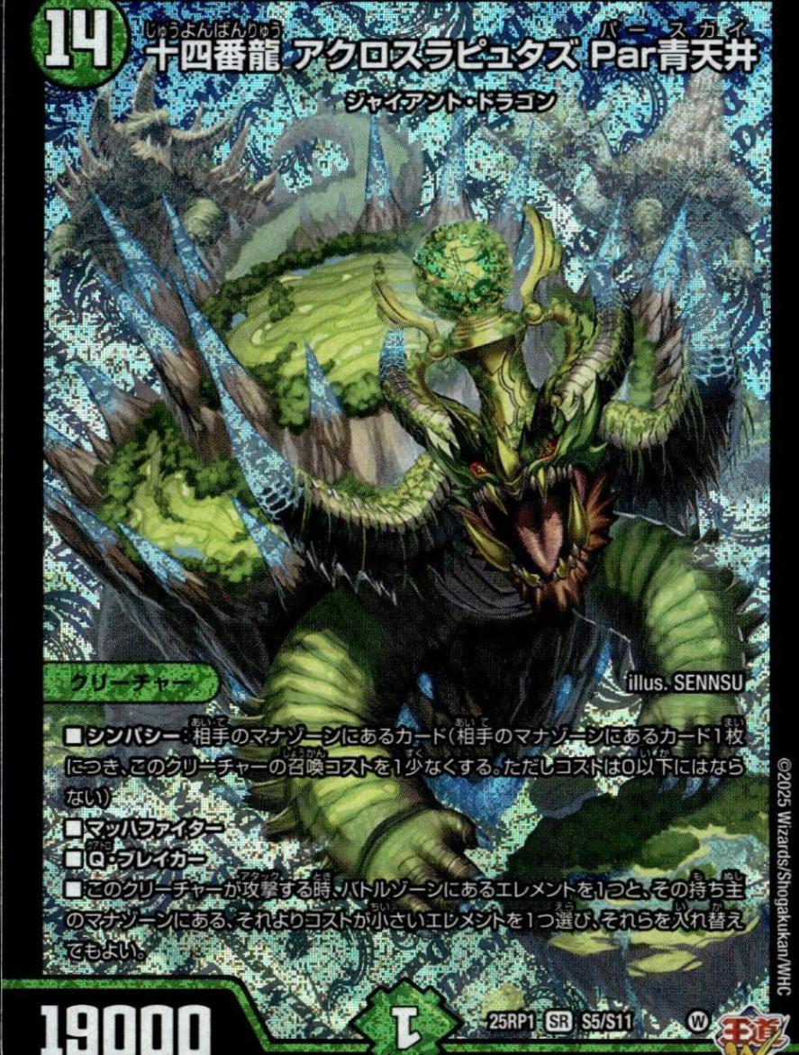 十四番龍アクロスラピュタズPar青天井_SR_25RP1-S5/S11