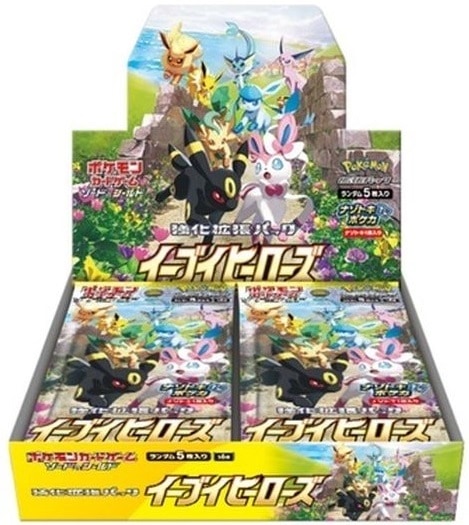 ポケモンカードゲーム ソード&シールド 強化拡張パック_イーブイヒーローズ_1BOX