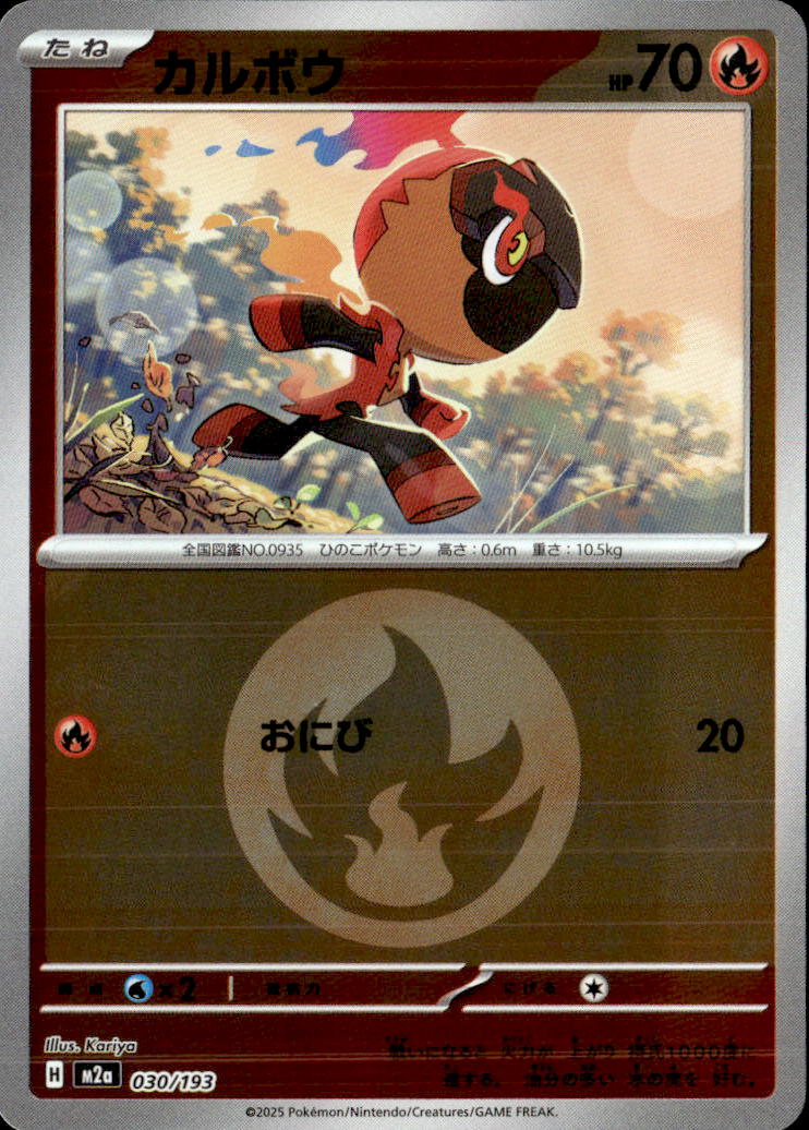 カルボウ（炎エネ）030/193