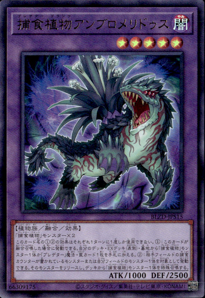 捕食植物アンブロメリドゥス_UR_BLZD-JPS15