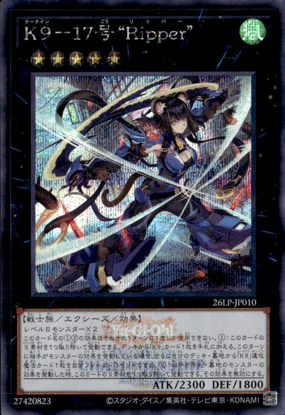 K９－１７号 “Ripper”(WCS2026ロゴ)_SE_26LP-JP010