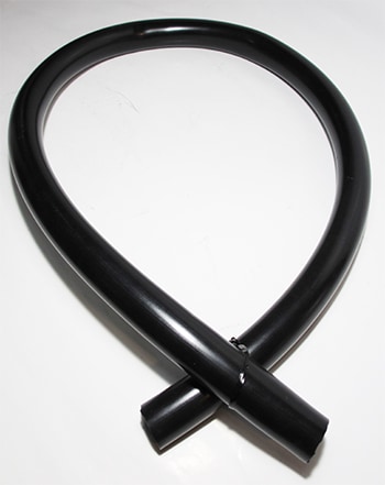 未使用品　Brunt ガスホースライン 100cm ブラック ブラック ホース << 内径25mm / 外径31mm タイプ>> | 散水用品,ホース