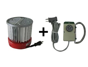 園芸用ヒーター AC100V 200W 園芸用ヒーター AC100V 200W 園芸用ヒーター 150wセット